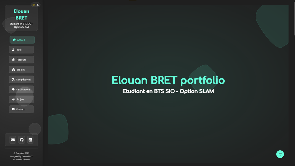 Projet Portfolio