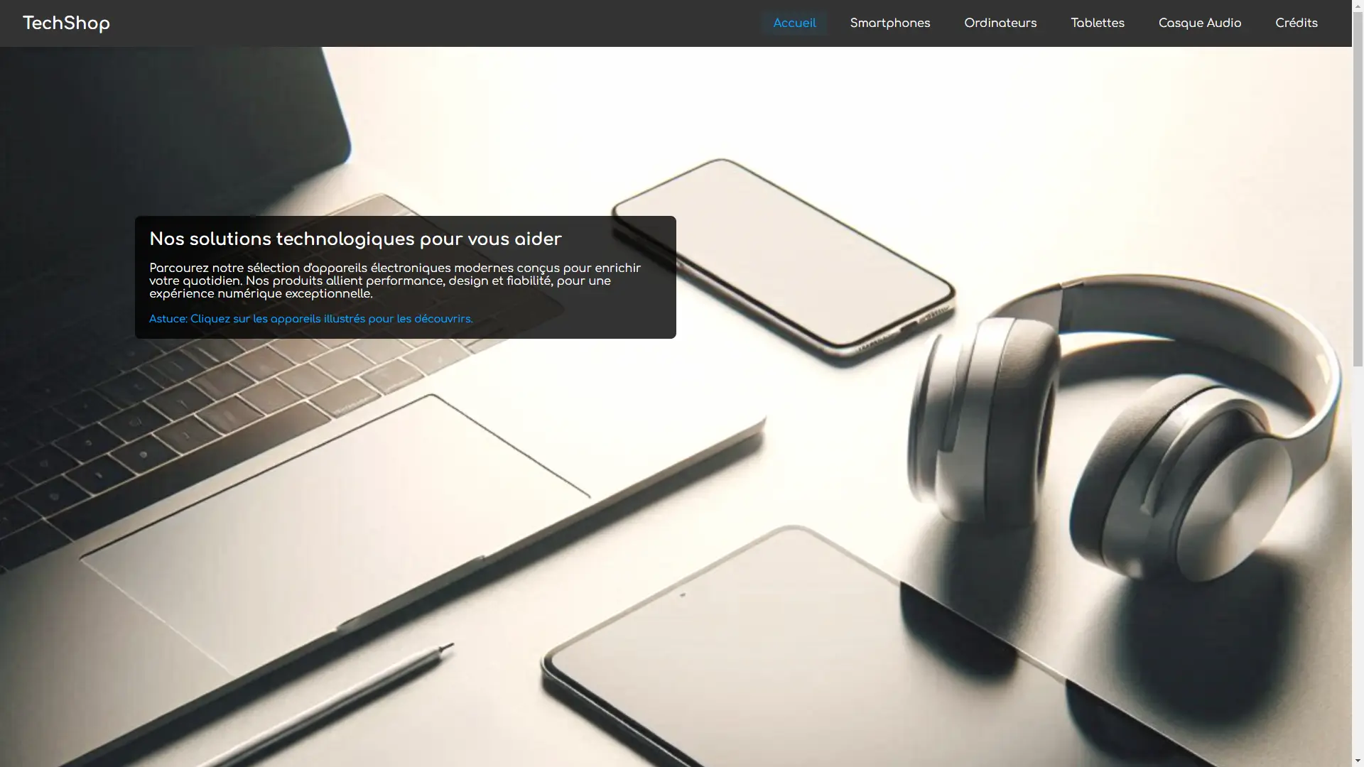Projet TechShop